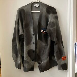 Jack & Jones Gray Ribbed Cardigan